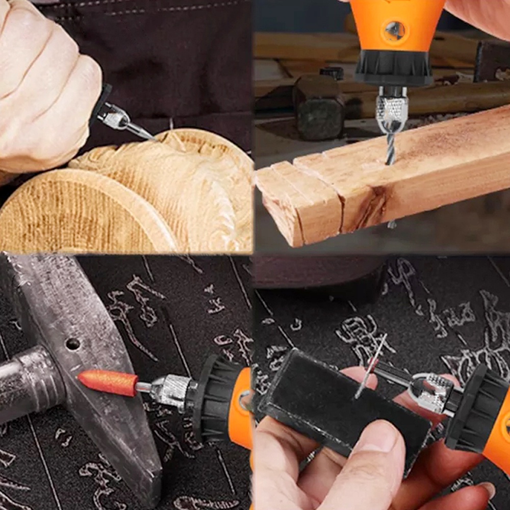 Set phụ kiện EKEZ 100 món đa năng cho máy khoan mài điện mini cầm tay quay/ mài/ đánh bóng gỗ