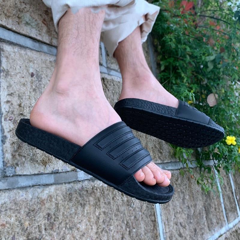 Dép Adidaass_Adilette Boost Slides All Black - 7368