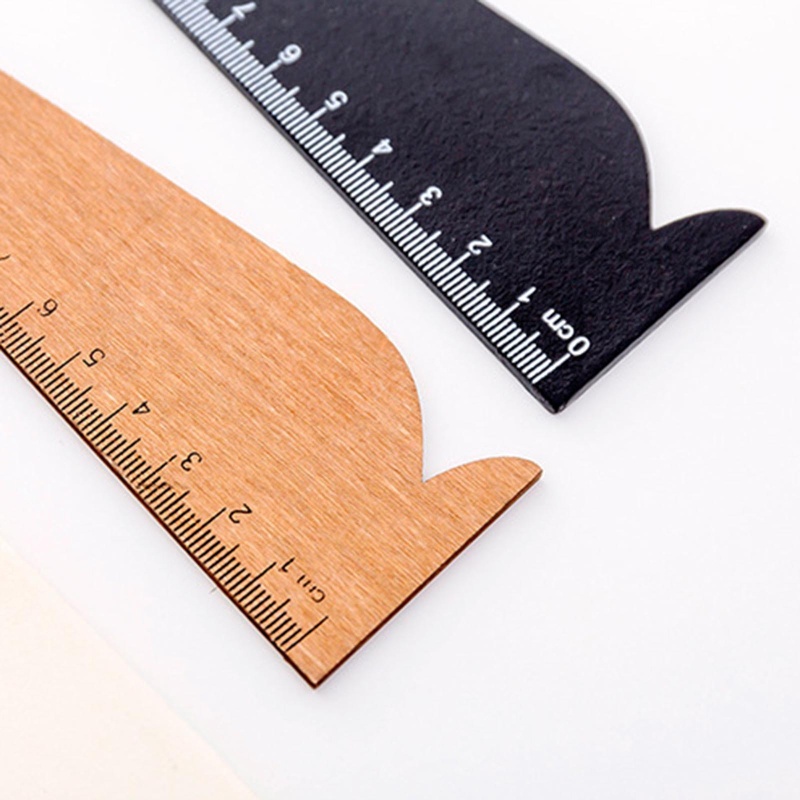 Thước Thẳng Hình Mèo Dễ Thương Dùng Vẽ Tranh DIY Cho Học Sinh