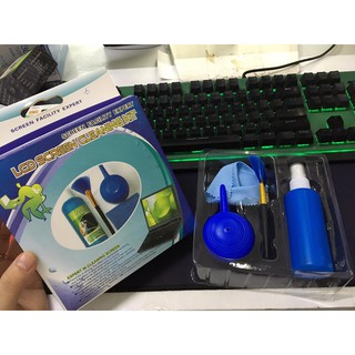 Dụng cụ vệ sinh laptop 4 món LCD Screen Cleaning Kit