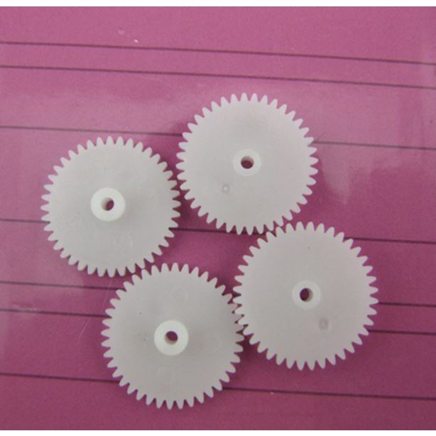 Bánh răng đơn 40 răng lỗ trục 2mm chế tạo đồ chơi