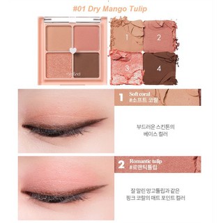 Phấn mắt 4 ô màu Romand Better Than Eyes