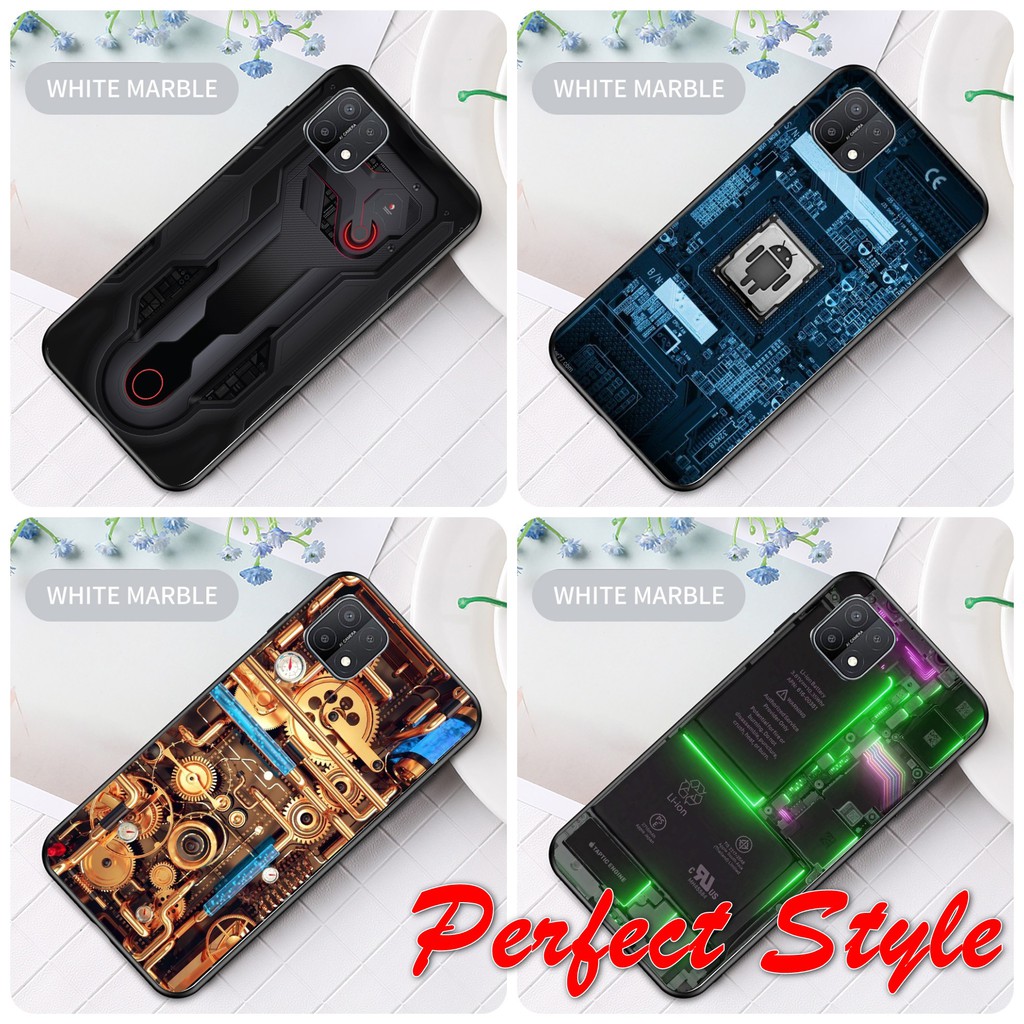 Ốp Lưng Phủ bóng Matrix Realme C30 C30s Q3 Pro GT Neo 2 Realme 8 pro Q2 pro X7 7 pro/C11/C12/C15/C17/C20 C25 Narzo 30A