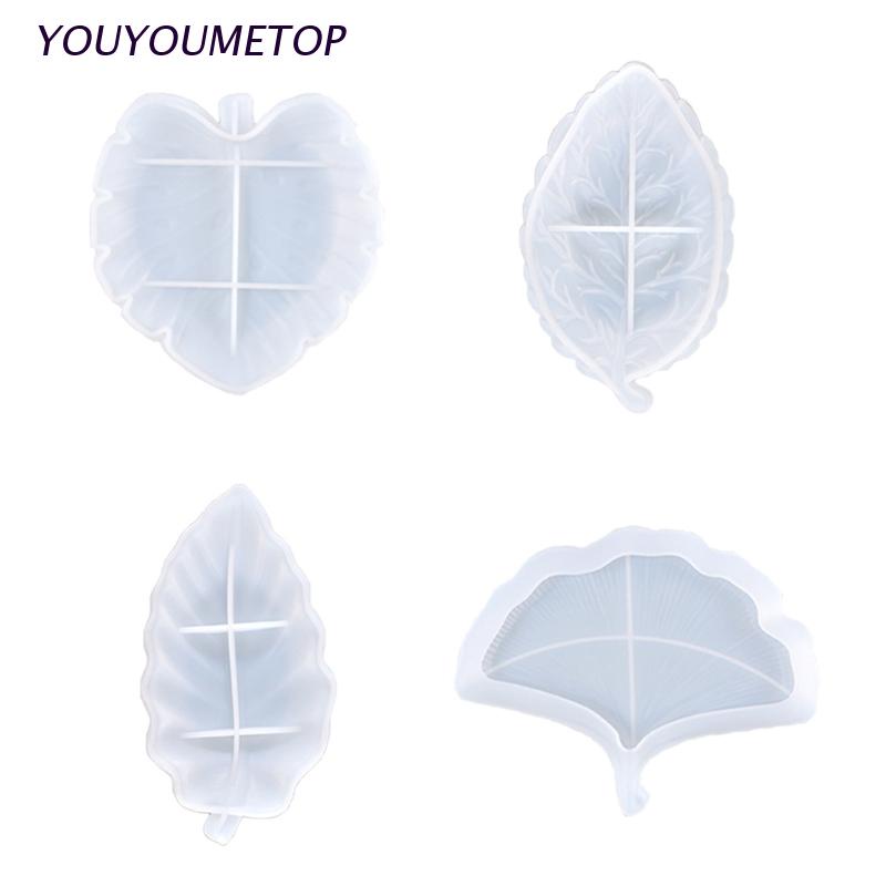 Khuôn Silicone Hình Chiếc Lá Làm Đồ Trang Sức Thủ Công Diy