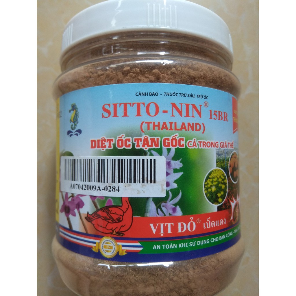 Sản phẩm SITTO-NIN trừ ốc tận gốc cả trong giá thể - chai 500 gram