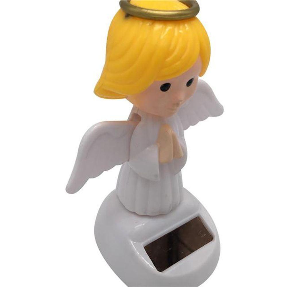 DARNELL Búp Bê Thiên Thần Nhảy Múa Sử Dụng Năng Lượng Mặt Trời Thân Thiện Với Môi Trường Trang Trí Nội Thất Xe