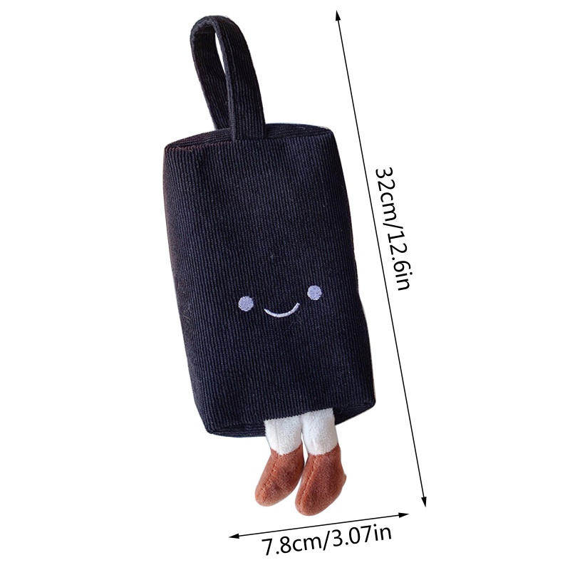 Túi Đựng Bút / Mỹ Phẩm Sức Chứa Lớn Bằng Vải Nhung Có Tay Cầm Dành Cho Người Lớn Và Trẻ Em