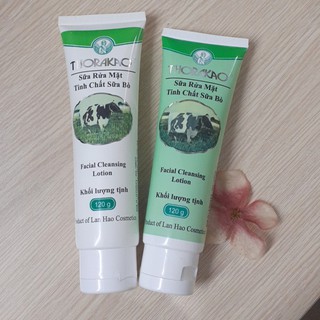 sữa rửa mặt bò  xanh trắng 120g - Thorakao