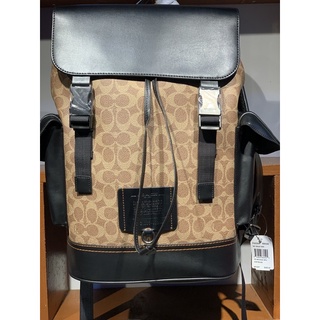 🔥 Sẵn ❗️ BALO NAM - COACH DA CANVAS RIVINGTON  F40344