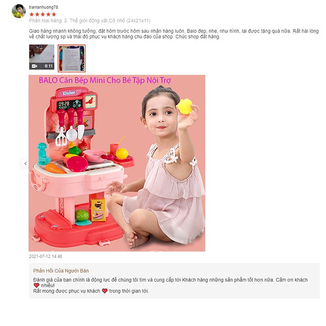 Ba Lô Đựng Đồ Chơi Nhập Vai [FREESHIP❤️] Có Quai Đeo Dành Cho Bé