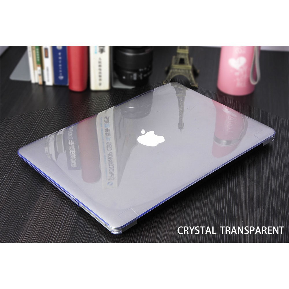 Combo Case ,Ốp + Phủ phím Macbook Trong suốt (Tặng Kèm Nút Chống Bụi + Chống gãy đầu dây sạc )