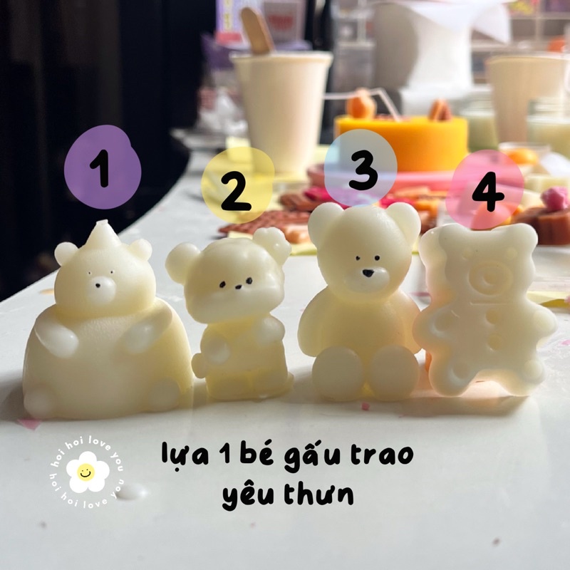 Set tự làm nến thơm hình bánh kem | Hoi hoi project