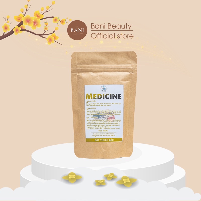MEDICINE - Ủ Trắng Thuốc Bắc Da Body
