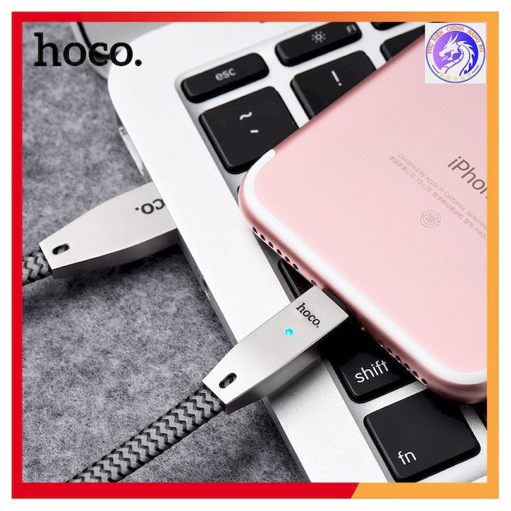 Dây Cáp Sạc Tự Ngắt Khi Pin Đầy Cho iPhone Hoco U11/Hoco X14 Pro - Hàng Chính Hãng - BH 12 Tháng