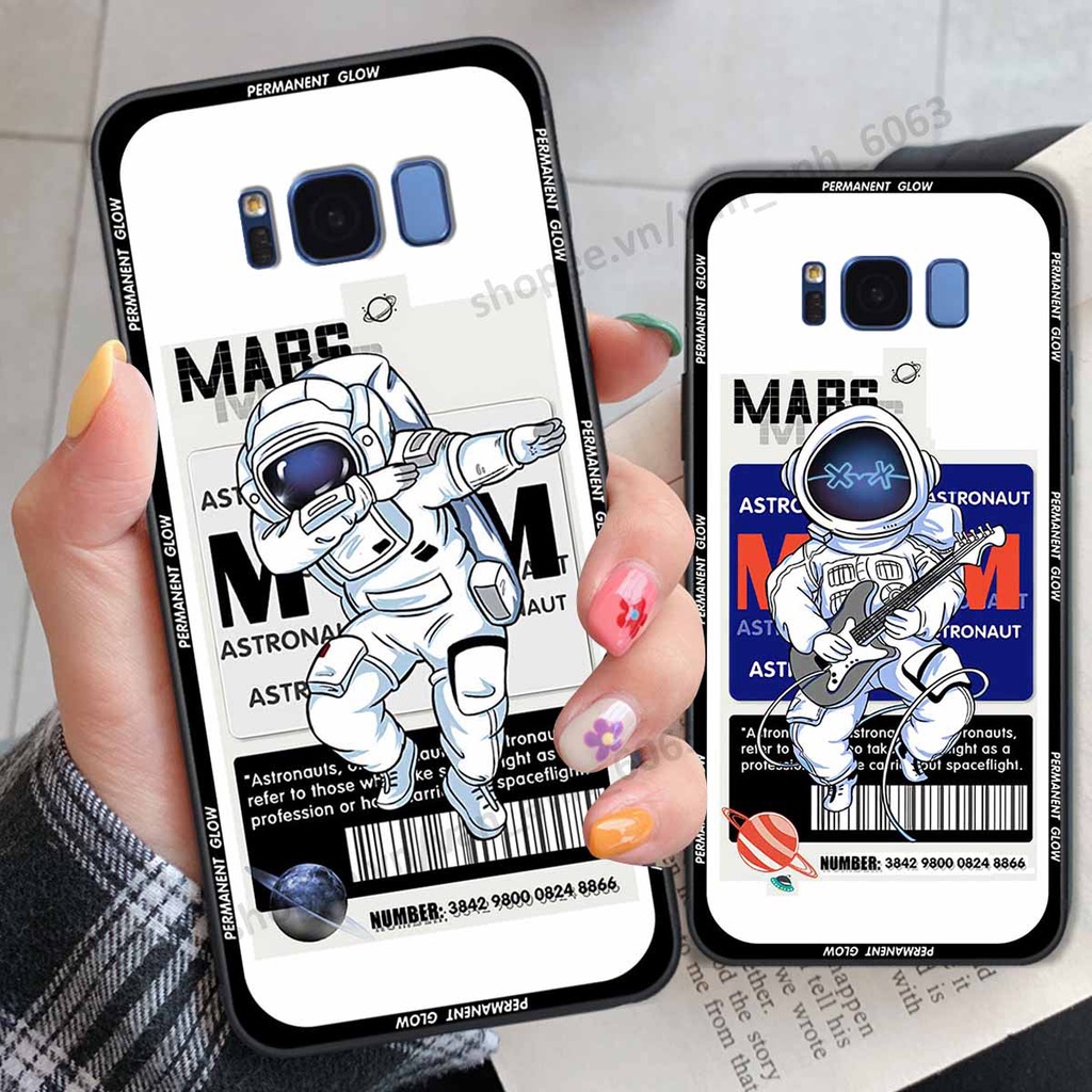 Ốp Samsung S8 / S8 Plus / S8+ be@r brick mars thời trang, ốp lưng điện thoại viền dẻo siêu chất