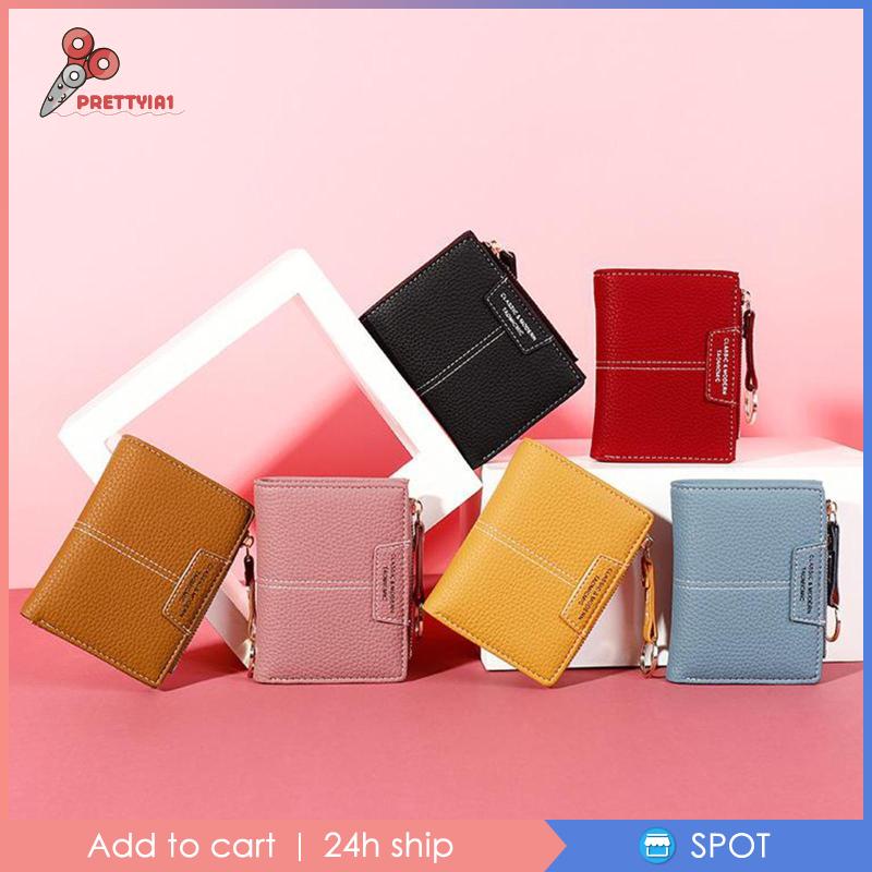 [Prettyia1] Ví Cầm Tay Mini Đựng Tiền Xu, Thẻ Cho Nữ