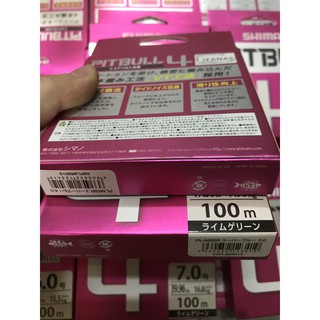 Cước Pitbull Shimano, Cước câu cá pitbull shimano