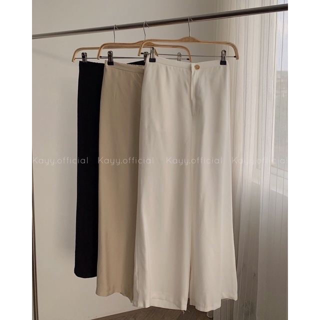 Quần thô mềm dáng suông - Q8001