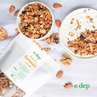 Granola Homemade 250g, Eat Clean, không sử dụng đường tinh luyện