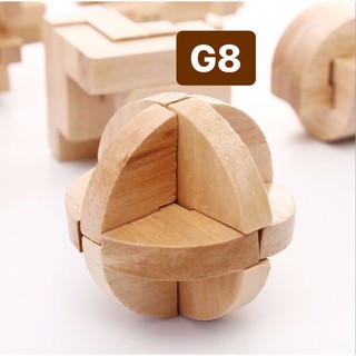 Bộ Lắp Ghép Gỗ Giải Đố