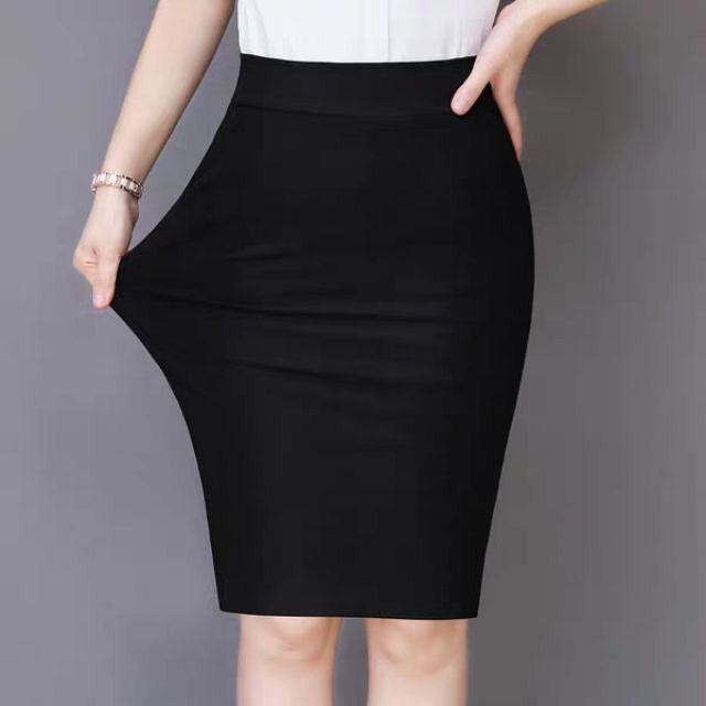 BIG SIZE- chân váy bút chì uzzang nhập dãn mạnh 65-100kg | BigBuy360 - bigbuy360.vn