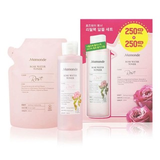 Nước Hoa Hồng Mamonde Rose Water Toner 250ml+250ml