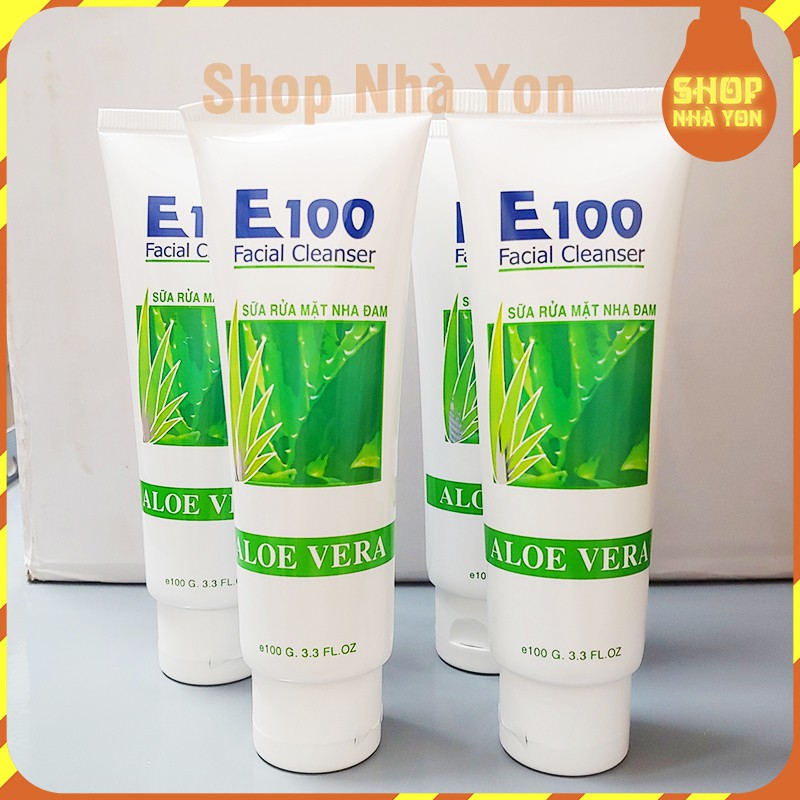 Sửa rữa mặt dưỡng da dưa leo nha đam E100 100g
