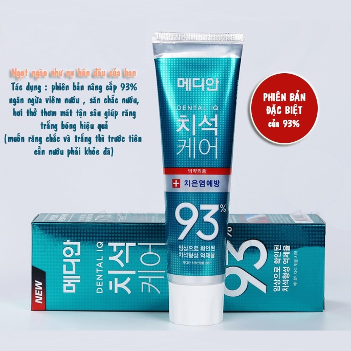Kem Đánh Răng Median 90% Hàn Quốc