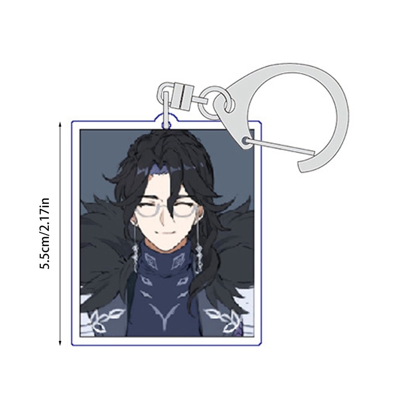 Tmdbyx Amine GenshinImpact Cup Zhongli Xiao Móc Chìa Khóa Xe Hơi Cho Nam Và Nữ