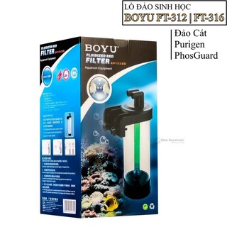 Lò đảo boyu ft-312 / ft-316 / ft-320 | lò đảo sinh học chuyên đảo cát, purigen, phosguard... cho bể cá, bể thuỷ sinh