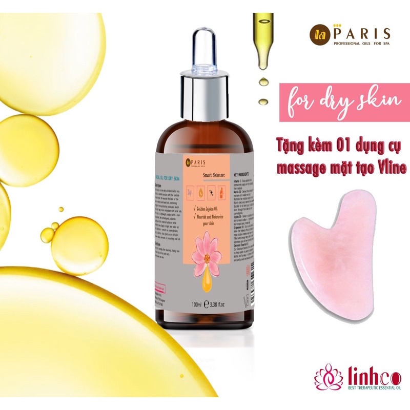 Dầu Massage Chăm Sóc Cho Da Khô Giúp Cấp Ẩm & Căng Bóng