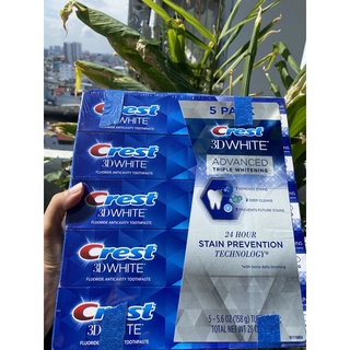 Kem đánh răng Crest Mỹ 1 tuýp bill hình sau