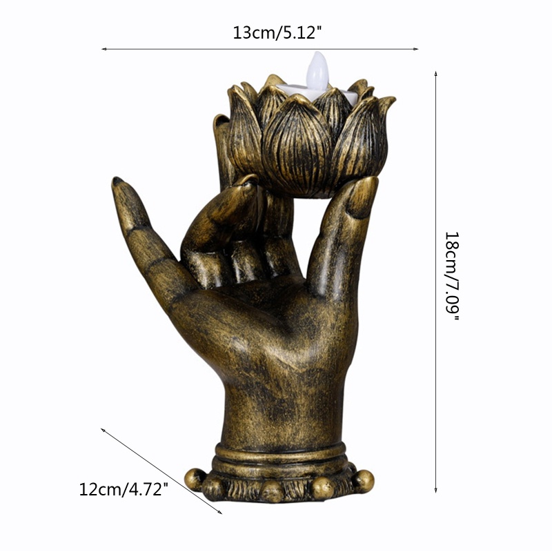 Giá Đỡ Nến Hình Người Tập Yoga Bằng Kim Loại Độc Đáo Trang Trí Nhà Cửa