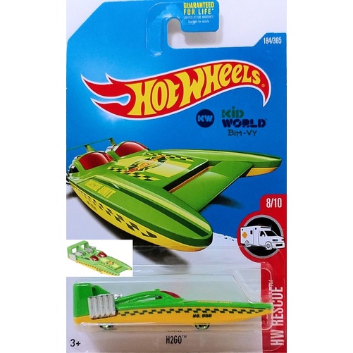 Xe mô hình Hot Wheels basic H2GO DVB89, 40K.