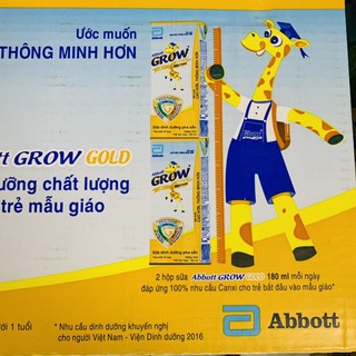 [Combo 3 lốc] Sữa pha sẵn Abbott Grow 180ml