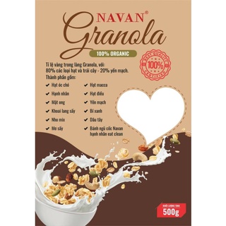 Ngũ cốc hạt sấy Granola Navan