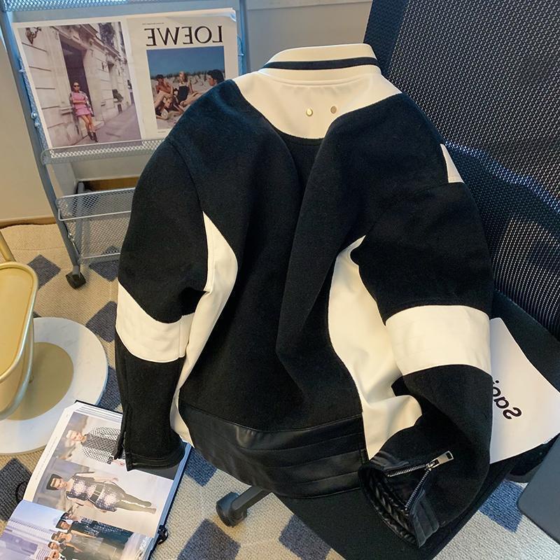 Áo Khoác Bóng Chày Phong Cách Retro Mỹ Cá Tính Cho Nam