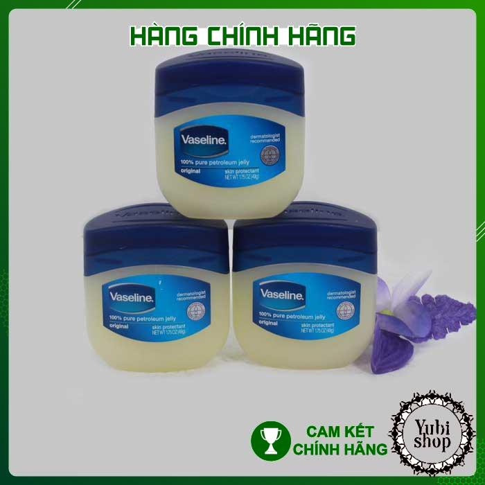 [HÀNG AUTH] KEM DƯỠNG ẨM VASELINE CHÍNH HÃNG CỦA MỸ - KEM TRỊ NỨT NẺ, KHÔ DA VASELINE 100% PURE PETROLEUM JELLY 49G