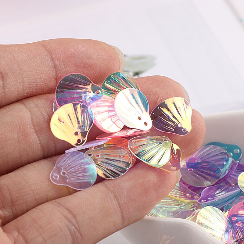 5 gram (50-100 miếng) phiến vảy cá hologram dùng trang điểm cổ trang vảy cá make up nguyên liệu làm trang sức cổ trang