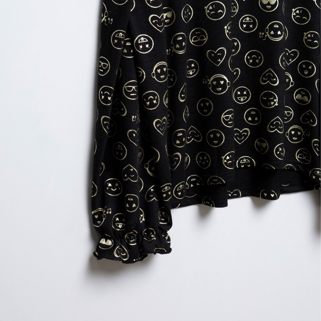 ÁO NỈ BÉ GÁI ICON MẶT CƯỜI