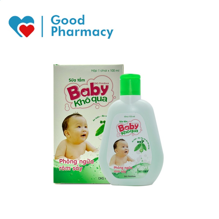 Sữa tắm Baby Khổ qua chai 100ml