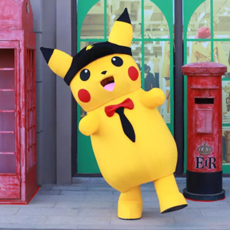 bán trước bán hàng trực tiếp tại nhà máyTrang phục búp bê Pikachu tùy chỉnh hoạt hình gấu Kumamoto để phối đồ