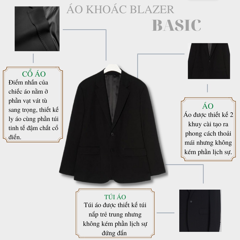 Áo Blazer Nam Nữ Dài Tay Unisex Form Rộng Gman Official phong cách Hàn Quốc | BigBuy360 - bigbuy360.vn