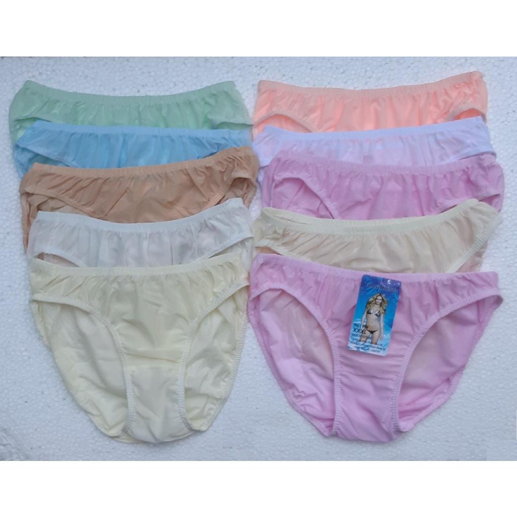Combo 05 Quần lót nữ 100% Thun Cotton mềm mịn thoáng mát