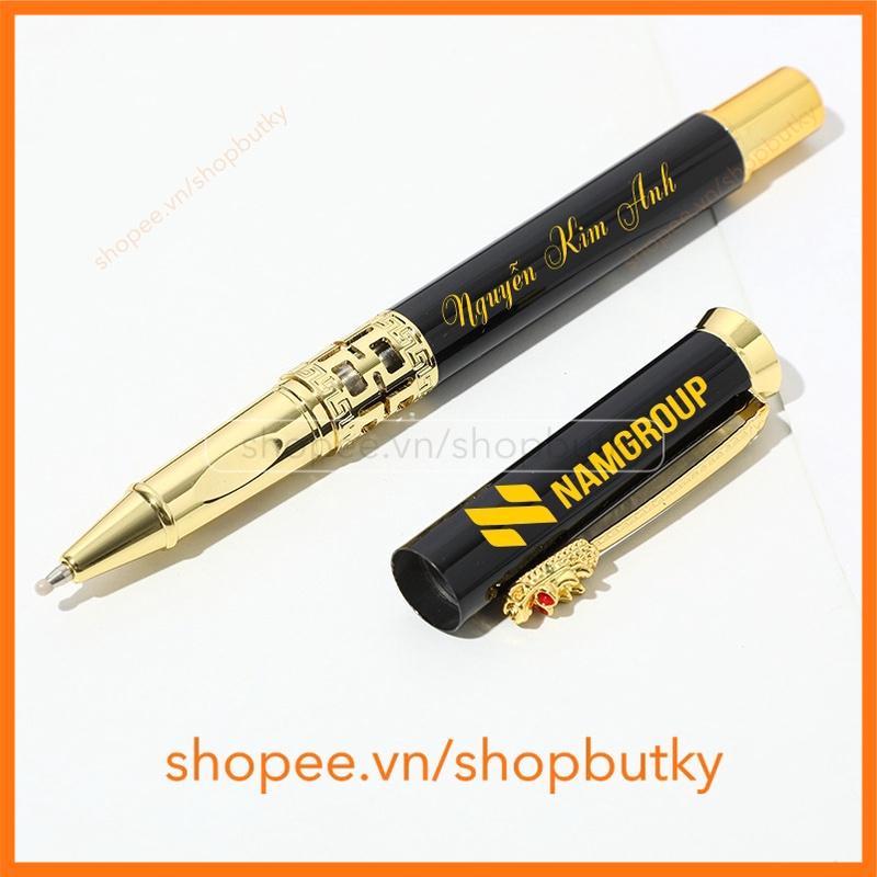 Bút ký khắc tên kim loại đầu rồng  theo yêu cầu - bút ký giá rẻ | SHOP BÚT KÝ - BT GIFT - Quà tặng Doanh nghiệp