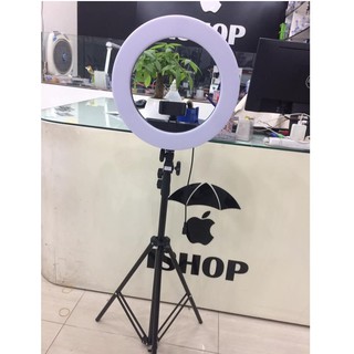 Bộ gậy đèn livestream gậy đa năng 35 cm
