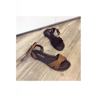 Giày sandal quai chéo hở gót 091