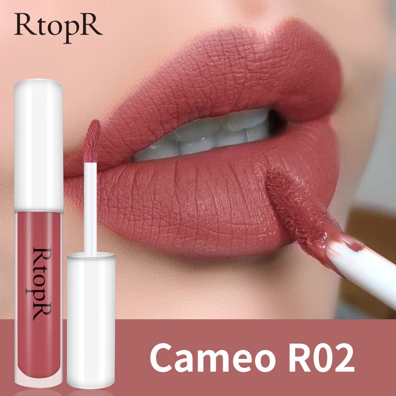 Son kem RtopR siêu mềm mịn tông màu lì cổ điển không gây bết dính lâu trôi 2g