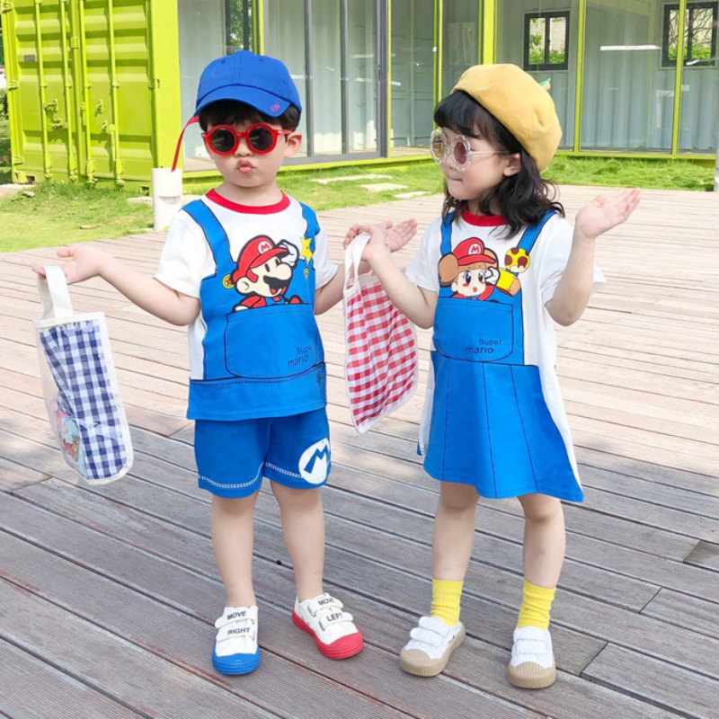 Áo Thun Tay Ngắn In Hình Gấu Dễ Thương Cho Bé