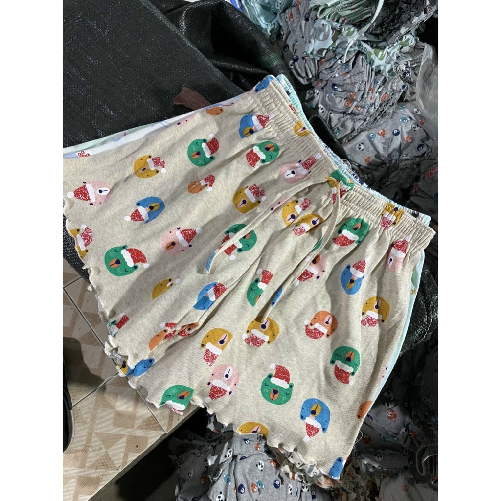 Quần đùi nữ ngủ mặc ở nhà đẹp HYO Cotton Thái Freesize 65kg
